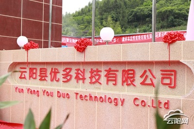 聚焦婴童产业新布局 重庆市云阳县优多科技正式落户高阳镇